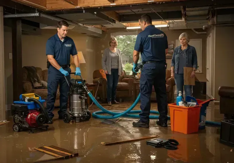 Basement Water Extraction and Removal Techniques process in Lawrence, IN